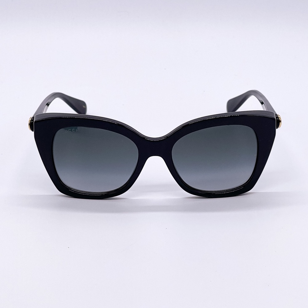 NEW GUCCI GG0921S 001 NEW COLLECTION WOMEN’S SUNGLASSES GUCCI CAT EYE FRAME - Picture 6 of 11